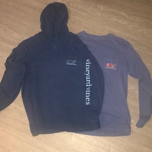 Vineyard Vines Long Sleeve Tee Set of 2